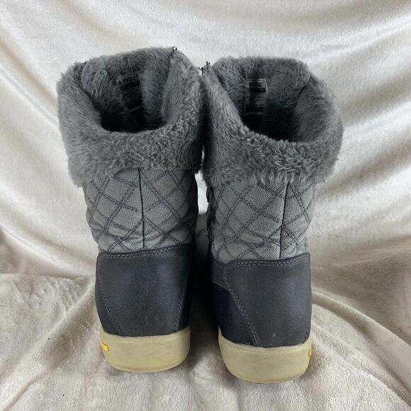 HI-TEC Womens Size 9 Thinsulate Gray DUBOIS 400i WP Winter Walking Snow Boots - Picture 4 of 13